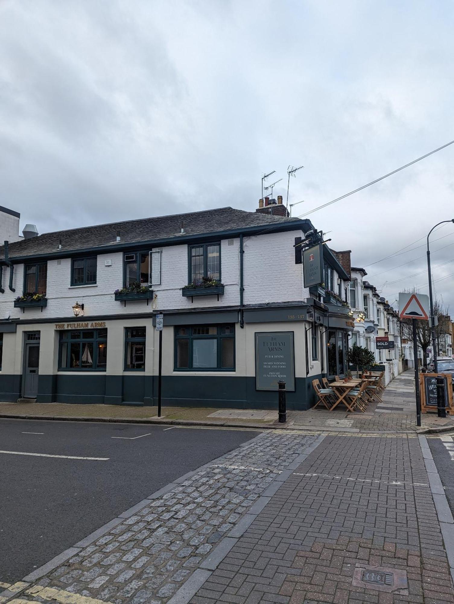 런던 46A Broughton Road Fulham 빌라 외부 사진